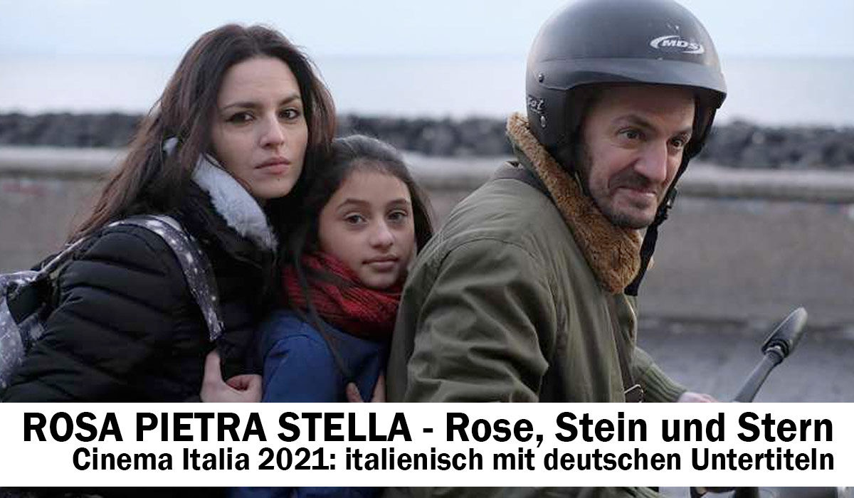 Rosa pietra stella - Rose, Stein und Stern